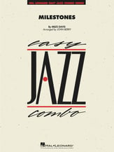 Milestones Jazz Ensemble sheet music cover